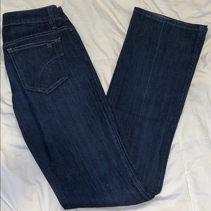 Joe’s Jeans Extra Dark Wash Honey Boot Fit Sz 25